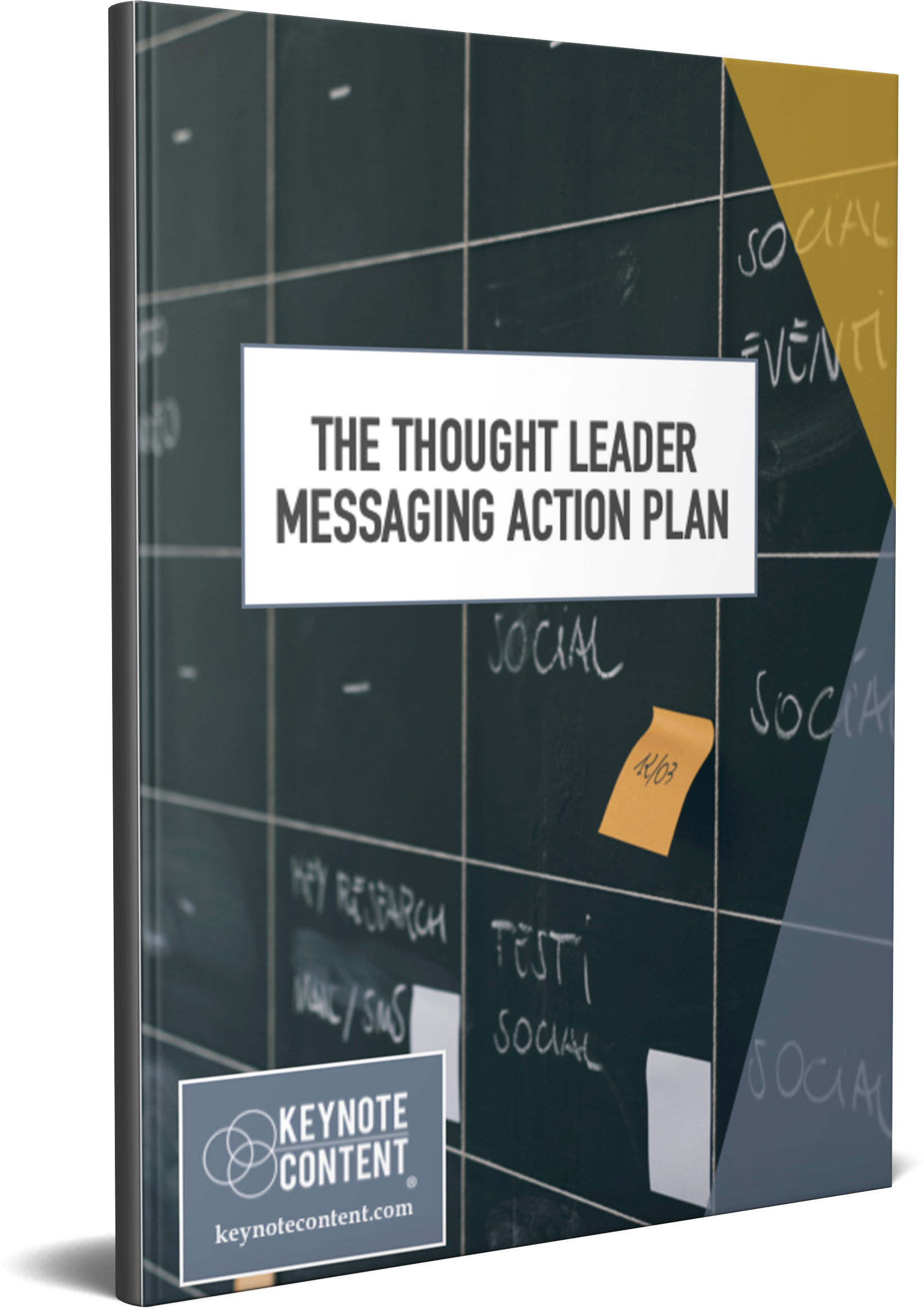 The Thought Leader Messaging Action Plan | Keynote Content with Jon Cook